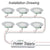 Stainless Steel 3W  12V 14mm Slim Mini LED Downlight Lights+ Ultra-thin 100-240V Driver Adapter Kitchen Dining Lighting