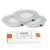 Stainless Steel 3W  12V 14mm Slim Mini LED Downlight Lights+ Ultra-thin 100-240V Driver Adapter Kitchen Dining Lighting