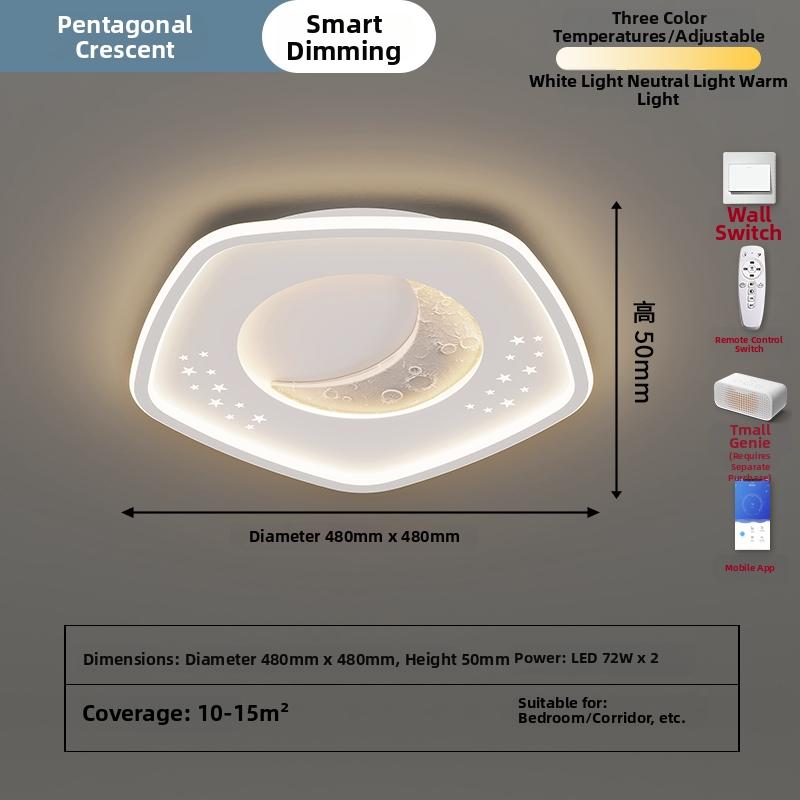 Bedroom Ceiling Lamp Modern Minimalist 2026 New Creative Net Red Cream Style Master Bedroom Room Lamp Minimalist Main Lamp