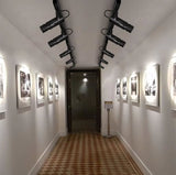 Adjustable Focus COB Led Downlight Surface Mounted 15W 20W LED Ceiling Spotlight For Background Bar Restaurant Museum Decor