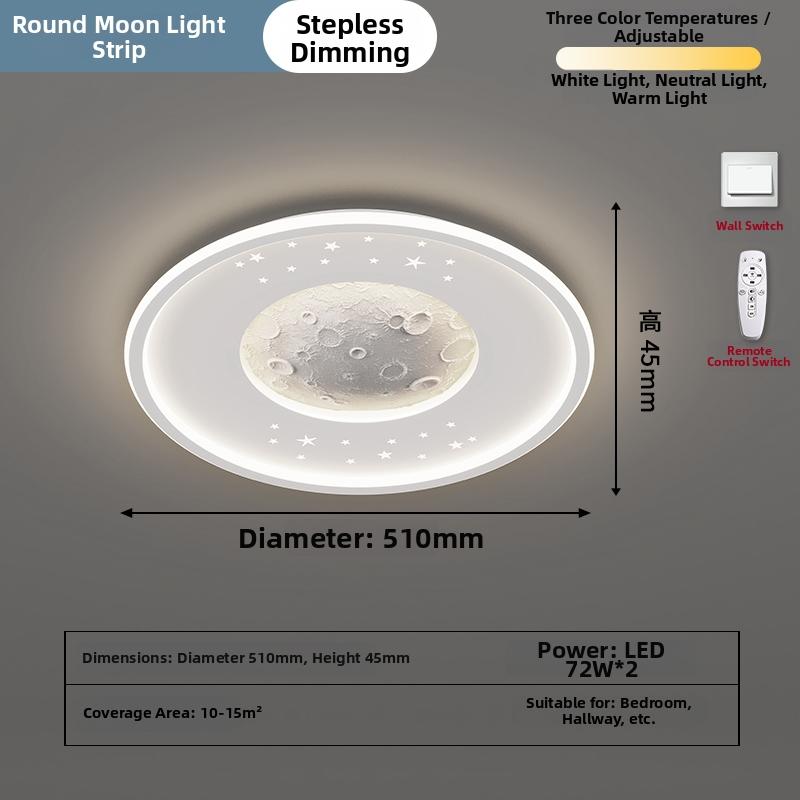 Bedroom Ceiling Lamp Modern Minimalist 2026 New Creative Net Red Cream Style Master Bedroom Room Lamp Minimalist Main Lamp