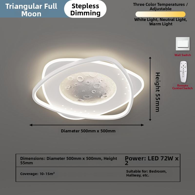 Bedroom Ceiling Lamp Modern Minimalist 2026 New Creative Net Red Cream Style Master Bedroom Room Lamp Minimalist Main Lamp