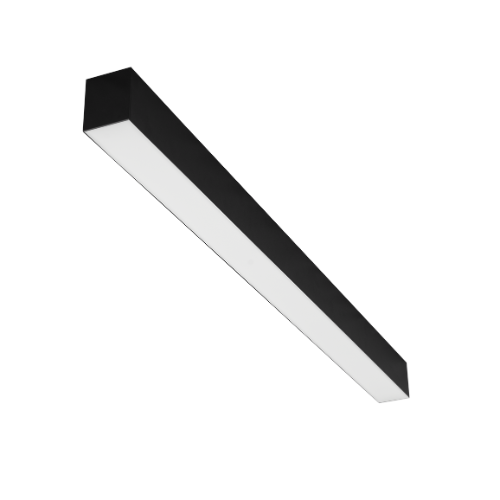 LED Architectural Strip Direct/Indirect AC120-347V 35/40/45W 3000/3500/4000K 4FT Black