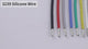 1/10M 14/16/18/20/22/24/26/28/30AWG UL3239 3KV Silicone Wire Insulated Tinned Copper  Electrical Cable 3000V