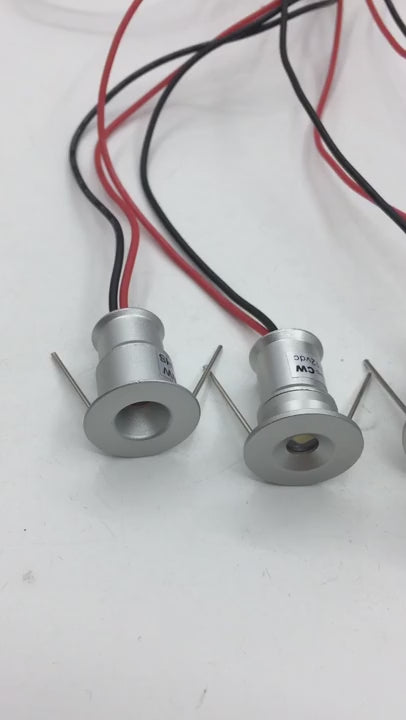 Indoor LED Mini Downlight 3W 1W Dimmable Recessed Down Light DC12V Aluminium Ceiling spot Lamp Under Bedroom Cabinet Spotlight