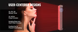 Red Light Therapy for Whole Body Dual-Chip LEDS Pulse Red 660nm Near Infrared 850nm Light Therapy Panel for Pain Relief