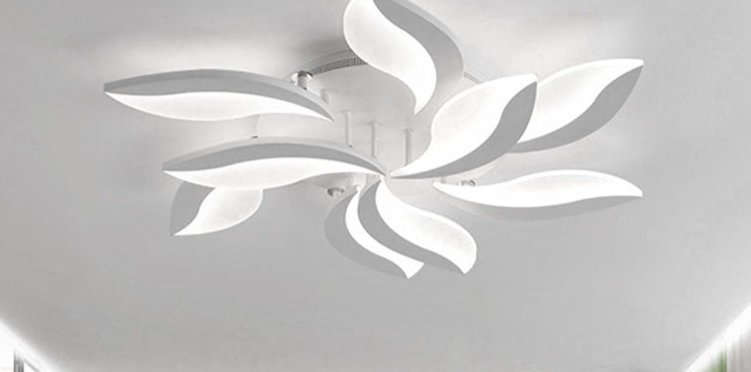 Living room LED Ceiling Light AC110 220V Acrylic Modern Chandelier Ceiling Lamp For Bedroom Study room Kitchen Dining Home Lamp