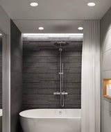 IP65 Waterproof Downlight Spotlights Anti-glare LED Ceiling Recessed Spot Light Anti-glare Kitchen Bathroom Shower Room Lighting