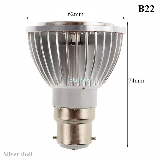 LED COB Par20 Bulb E27 GU10 B22 E14 110V 220V 3W 5W 7W dimmable spot light Lamp LED P20 Spotlight downlight Lighting