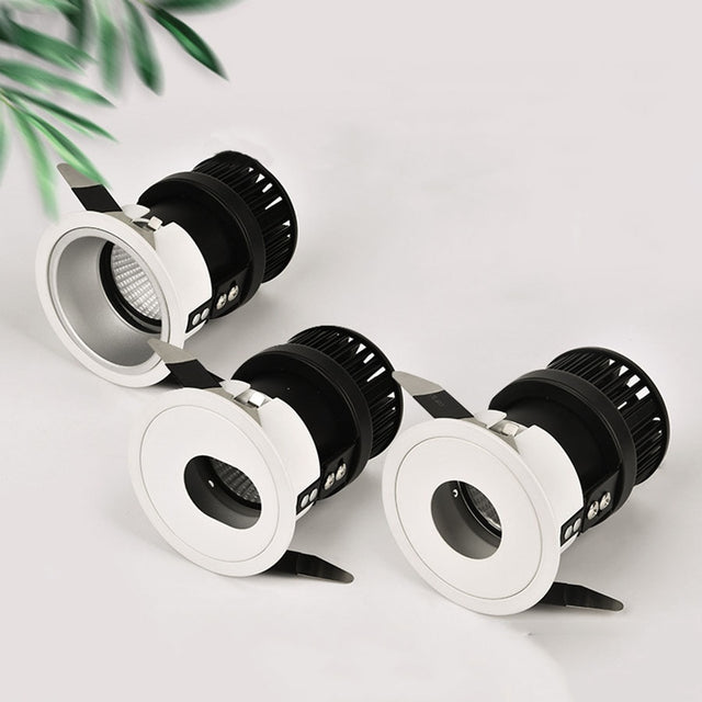 10W 15W Recessed LED Ceiling Downlight AC220V Anti-Glare LED Spotlight Dining Living Room Corridor Home Spotlighting Fixture