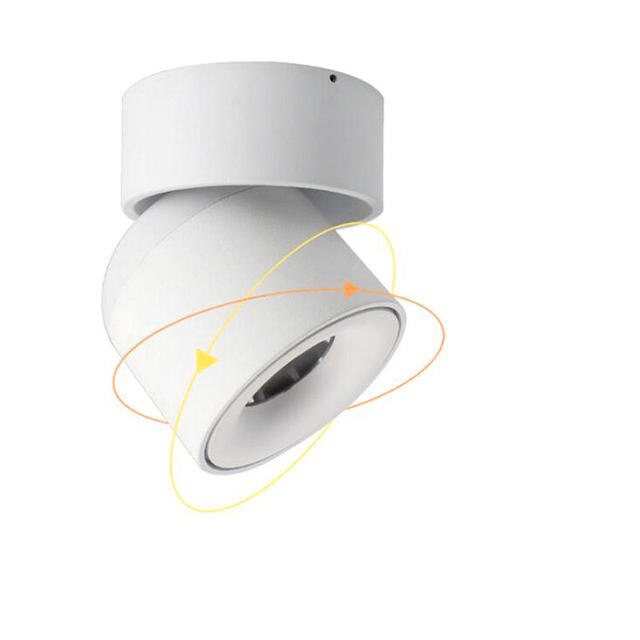 10W LED Downlight Ceiling Spotlights Living Lamp Nordic Lighting For Kitchen Aisle Spot light Surface mounted AC90-260v