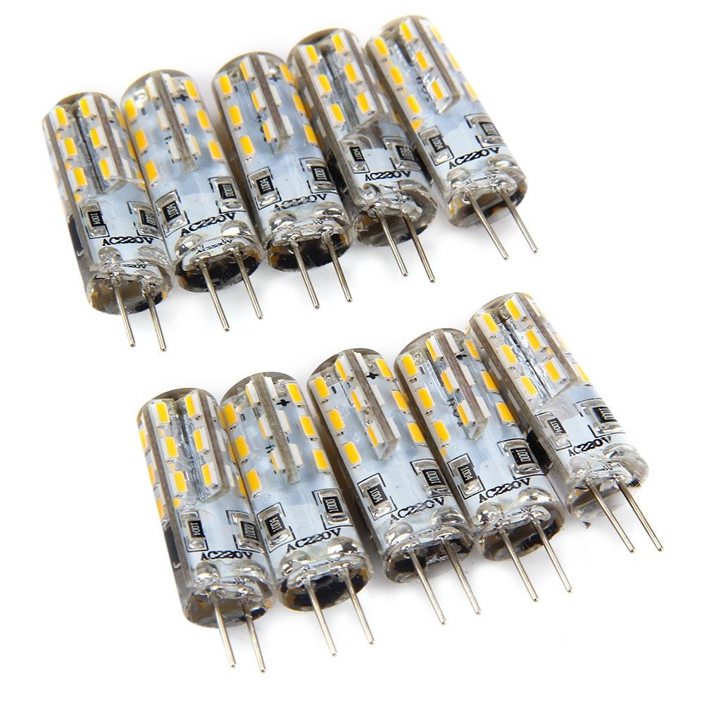 10pcs LED Lamp G 4 AC DC 12V 220V 3W 9W 12W 15W SMD 3014 24 48D LED Bulb Mini G4 360 Beam Angle Replace Halogen Lights