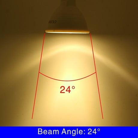 10pcs Lampasas LED Bulb MR16 GU5.3 GU10 E27 E14 6W 220V-240V Bombillas LED Lamp Spotlight Lampasas's LED Spot Light 24/120 degree