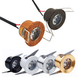 10pcs Mini LED Downlights Dimmable 1W 3W 100V-240V Jewelry Display Ceiling Decorations Recessed Cabinet DC12V Spot Lamp