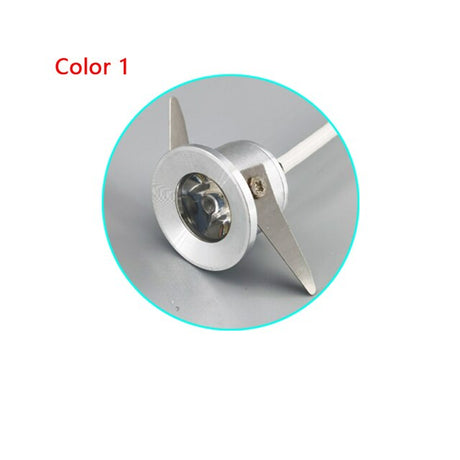 10pcs Mini LED Downlights Dimmable 1W 3W 100V-240V Jewelry Display Ceiling Decorations Recessed Cabinet DC12V Spot Lamp