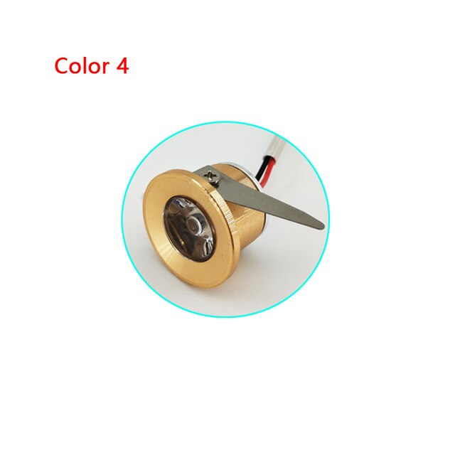 10pcs Mini LED Downlights Dimmable 1W 3W 100V-240V Jewelry Display Ceiling Decorations Recessed Cabinet DC12V Spot Lamp
