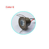 10pcs Mini LED Downlights Dimmable 1W 3W 100V-240V Jewelry Display Ceiling Decorations Recessed Cabinet DC12V Spot Lamp