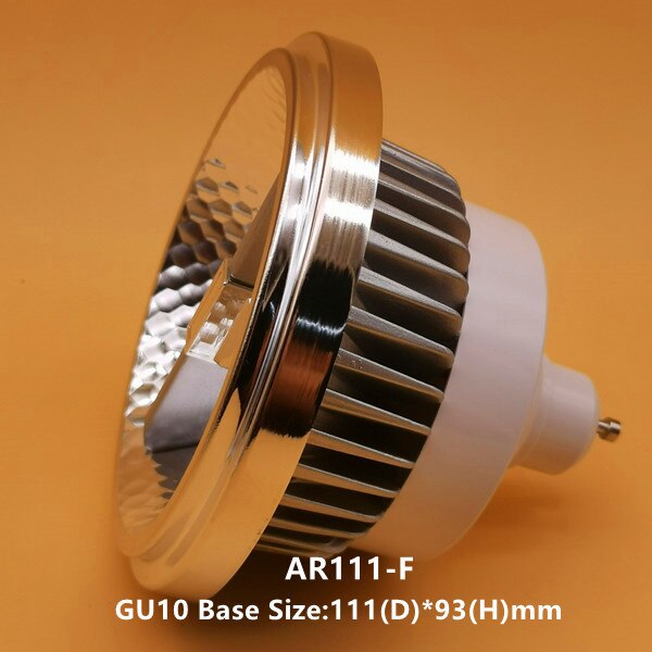 15W COB LED Downlight AR111 QR111 G53 GU10 LED Bulb light Dimmable Led Lamp AC110V/220V/DC12V Spotlight