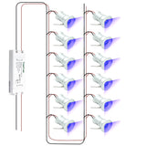 1W DC12V Mini LED IP65 RGB Spotlight + IP67 Power Supply House  Outdoor Christmas Party Hall Star Spot Lightbulb Downlight Kit