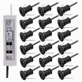 1W IP65 Mini LED Downlight 12V Indoor Spot Lamp Jewelry Wine Cabinet Lights Recessed Ceiling Light Canopy Spotlight With Driver