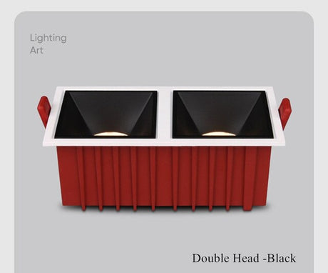 2020  Stylish Bedroom Downlight Recessed Led Ceiling Downlight Square/Round Aluminum High Quality Spot Led 7W 12W Ceiling Lamp