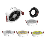 2021 NEW Dimmable Ultra-thin  Anti-glare small spotlight embedded LED Ceiling Light Living AC 85-265V Room Downlight Spotlight