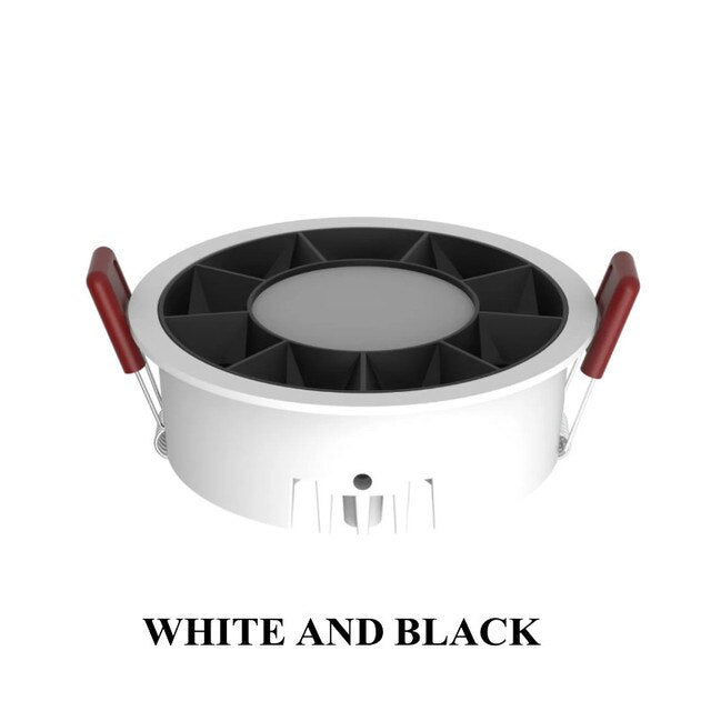 2021 NEW Dimmable Ultra-thin  Anti-glare small spotlight embedded LED Ceiling Light Living AC 85-265V Room Downlight Spotlight