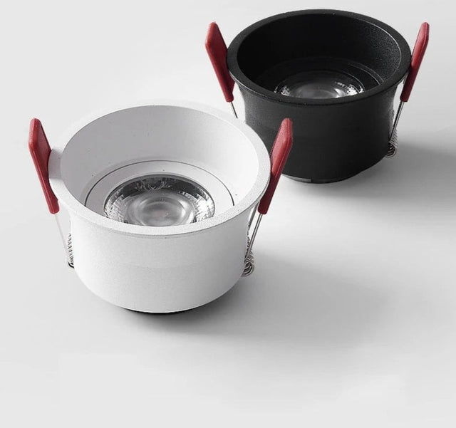 2021 New Style Angle Adjustable Deep Anti-Glare LED COB Recessed Downlights 7W 9W 12W 15W 18W 20W LED Ceiling Lamp Spot Lights