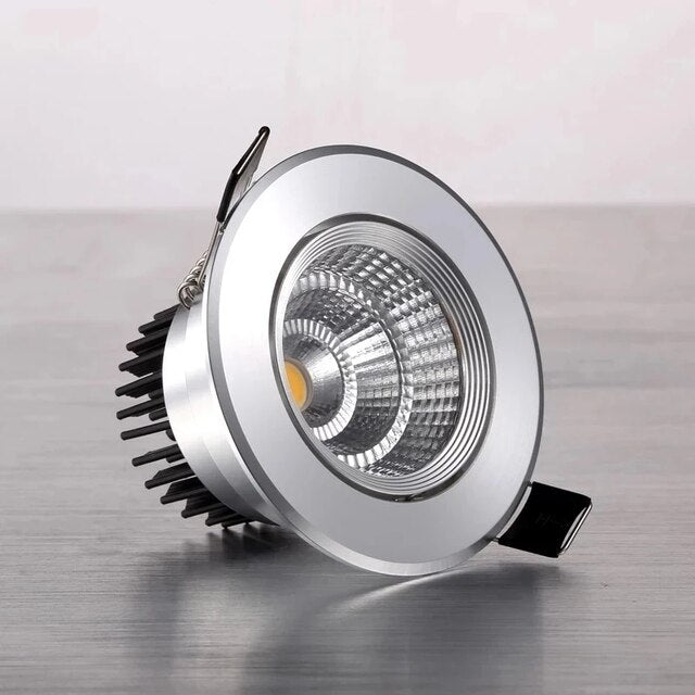 2021 New product LED COB Spotlight Ceiling lamp 3W 5W 7W 9W 12W 15W Dimmable Recessed Downlights Round Led Panel Light AC85-265V