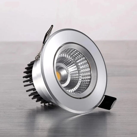 2021 New product LED COB Spotlight Ceiling lamp 3W 5W 7W 9W 12W 15W Dimmable Recessed Downlights Round Led Panel Light AC85-265V