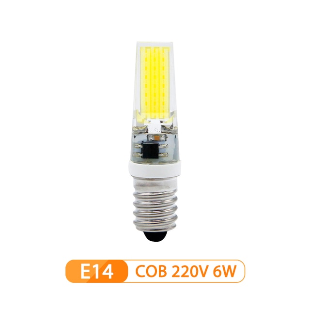 2PCS/lot LED G4 G9 E14 3W 6W Light Bulb AC/DC 12V 220V LED Lamp COB Spotlight Chandelier Replace Halogen Lamps Cold/Warm White