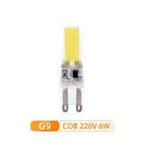 2PCS/lot LED G4 G9 E14 3W 6W Light Bulb AC/DC 12V 220V LED Lamp COB Spotlight Chandelier Replace Halogen Lamps Cold/Warm White