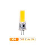 2PCS/lot LED G4 G9 E14 3W 6W Light Bulb AC/DC 12V 220V LED Lamp COB Spotlight Chandelier Replace Halogen Lamps Cold/Warm White