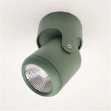 360° rotatable COB spotlight 7W 10W15W 20W Nordic color surface mounted foldable LED downlight ceiling light background lighting