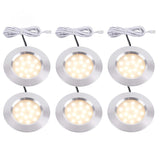 3W LED Under Cabinet Light 12V Dimmable Bookshelf Cupboard Closet Puck Night Light Wardrobe Kitchen Lighting Fixture Decoration