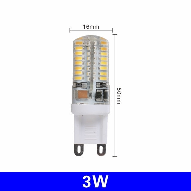4pcs G9 LED 3W 4W 5W 6W 220V LED G9 Lamp Led bulb SMD 2835 3014 LED G9 light Replace 30W/60W halogen lamp light Cold/Warm white