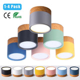 7W 15W LED Downlight  Modern Colorful Ceiling Lamp AC 85-265V Nordic Macaron Colour Spot Light Bedroom Living Room Lighting D30