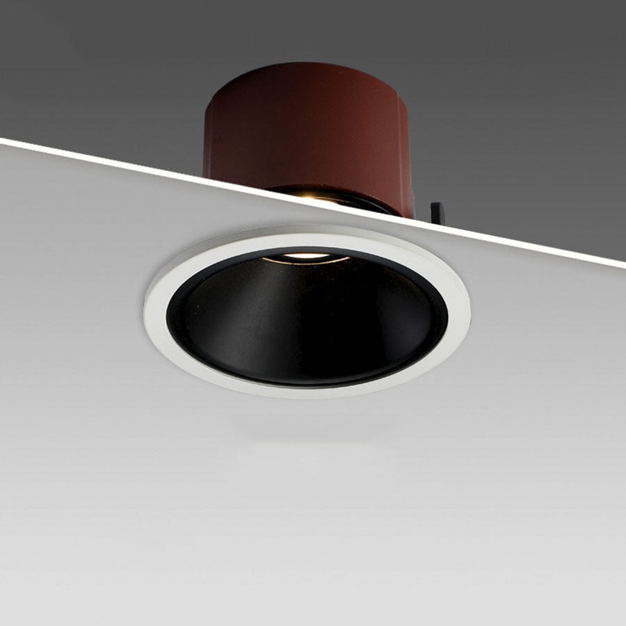 7W Anti Glare LED Ceiling Spotlight Recessed LED Downlight Aluminum High Quality Ceiling Light For Dining Living Room Bedroom