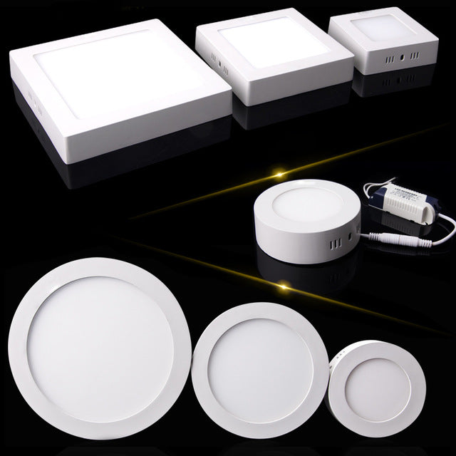 9W 15W 25W Surface Ceiling LED Light Square LED Panel light Downlight with driver Warm White/White/Cold White
