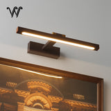 LED Bathroom Light 80cm 100cm Interior Wall Light Fixtures Modern Interior Wall Light Black White Gold Silver Wall Lamp Inside