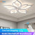 LED Ceiling Lights Dimmable 51-70W 70CM Flush Ceiling Lamps Fixture with Remote Control Living Room Bedroom Indoor Lighting Lamp