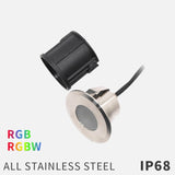 LED Outside Led Ground Spot 12V 24V RGB Low Voltage Landscape Lighting Recessed Garden Terrace Lamp Waterproof Outdoor IP68