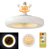 30W Fan Light E27 Adjustable Remote Control LED Fan Light Chandelier Bedroom Decorative Ceiling Light  85V-265V