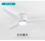 Modern Led Ceiling Fan Without Lights DC Motor 6 Speeds Timing Fans 20CM Low Floor Loft Remote Control Decorative Fan With Light
