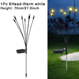 Solar LED Light Outdoor Garden Lights Firework Firefly Swaying Light Landscape Lighting for Yard Pathway Lawn Garden Decoration
