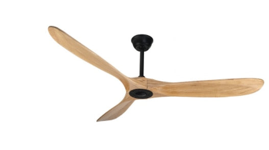 60 70 88 Inch Large Ceiling Fan Only Remote Control DC Motor Reverse Wood Blades Fans Lighting High Quanlity Design Wooden Fans