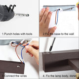 LED Bathroom Light 80cm 100cm Interior Wall Light Fixtures Modern Interior Wall Light Black White Gold Silver Wall Lamp Inside