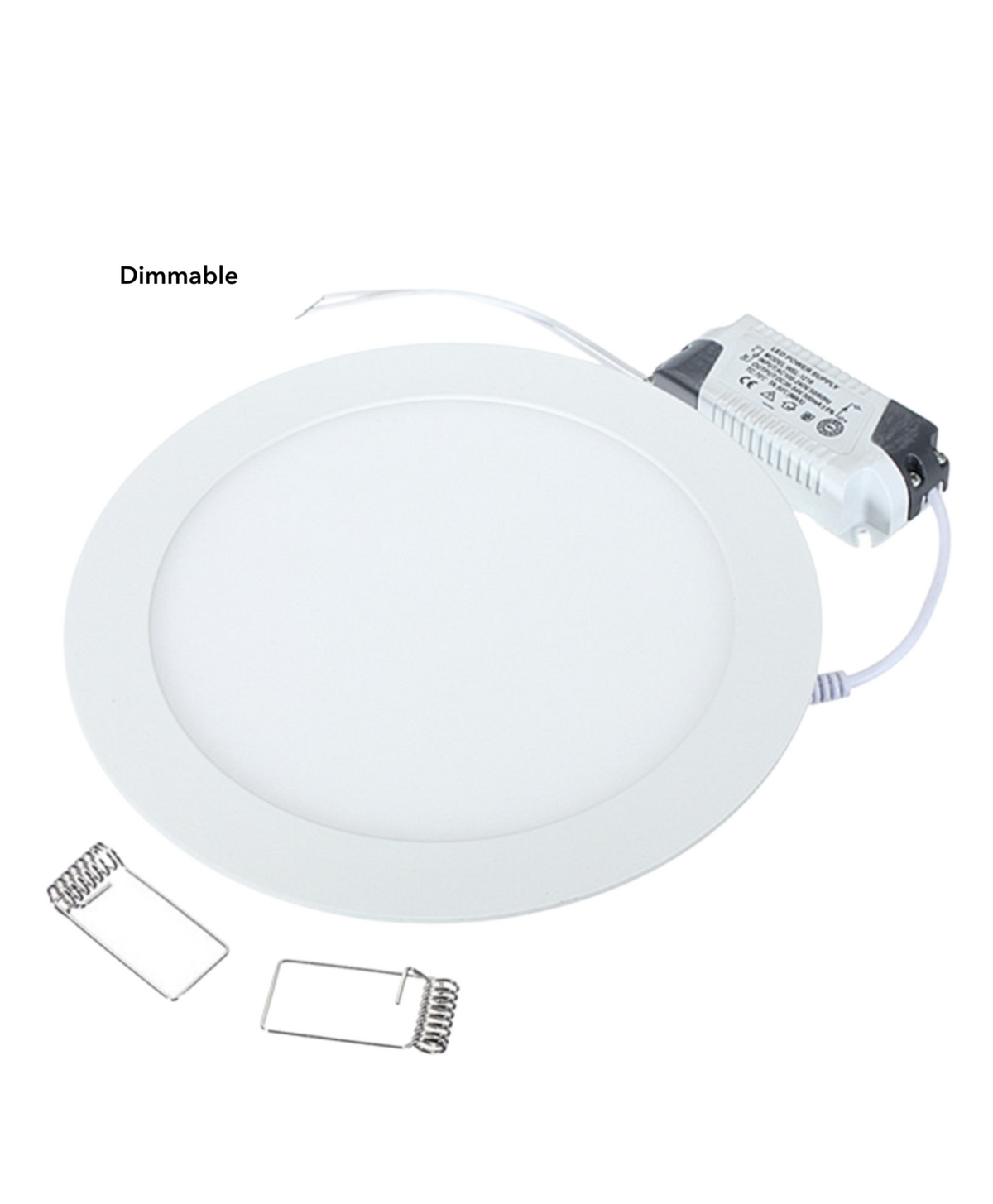 Led Downlight 3W 4W 6W 9W 12W 15W 25W Safety Voltage Downlights Ceiling Round Down Light Led Panel Light 12V/24 + Driver