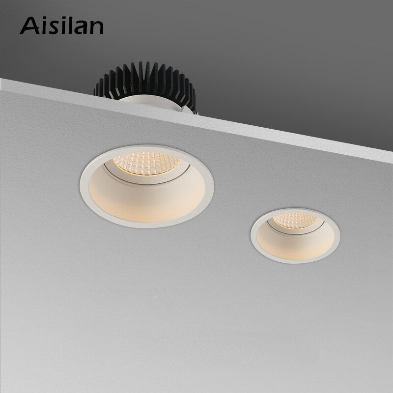 Aisilan LED Downlight 7W Round Recessed Lamp Ceiling Down Light Home D ...
