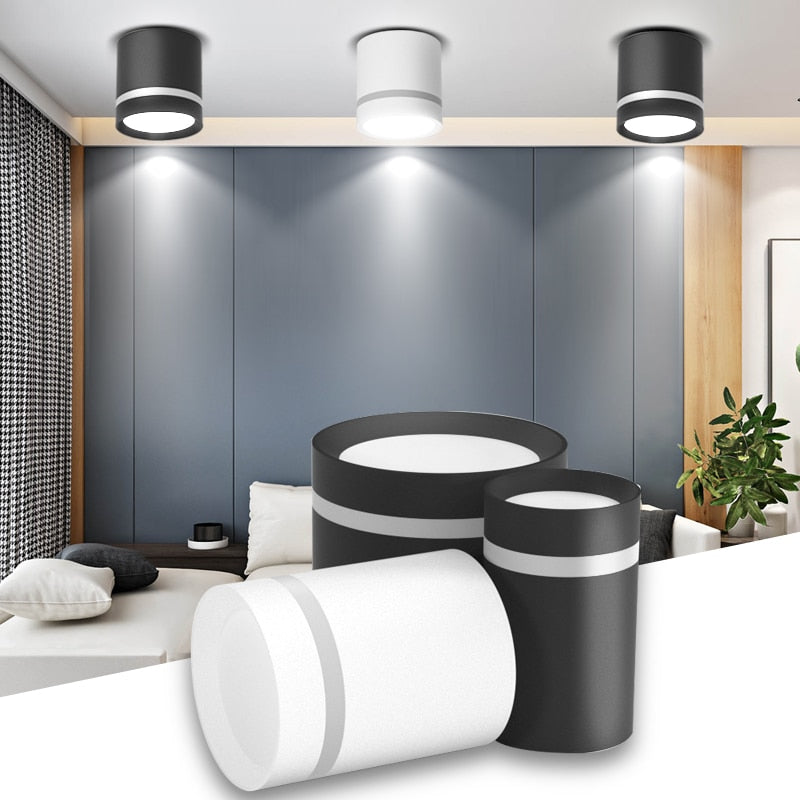 Aluminum Downlights Spot Light 5W 10W 15W Spot Led Ceiling Lamp 220V Led Spotlights Down Light Interior Lighting Ceiling Spots